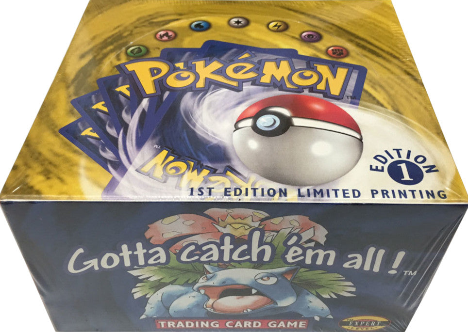 Base Set - Booster Box (1st Edition) (Shadowless) Pokemon 1st