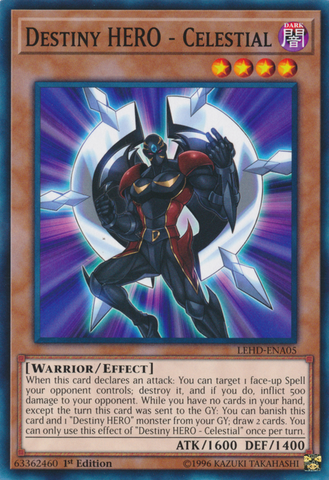 Destiny Hero - Celestial [LEHD-ENA05] Common ESPAÑOL