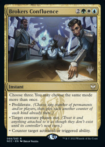 Brokers Confluence (Promo Pack) [Streets of New Capenna Commander Promos] ESPAÑOL