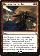 Hazoret's Undying Fury [Hour of Devastation Prerelease Promos] ESPAÑOL
