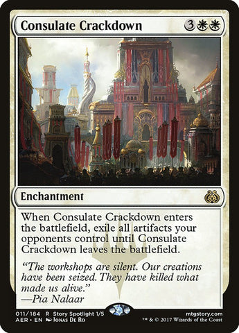 Consulate Crackdown [Aether Revolt] ESPAÑOL
