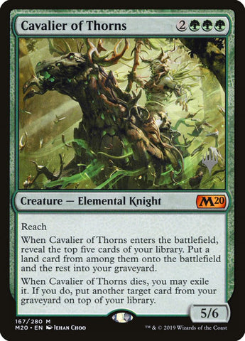 Cavalier of Thorns (Promo Pack) [Core Set 2020 Promos] ESPAÑOL