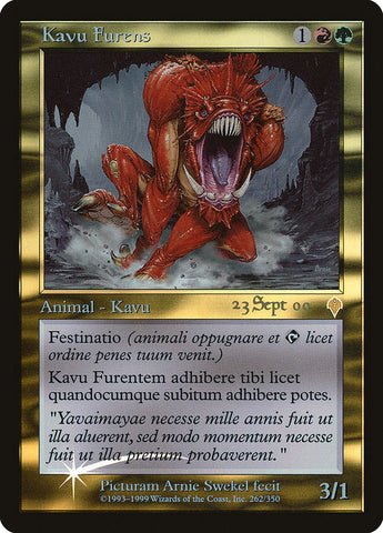 Raging Kavu [Invasion Promos] LATIN