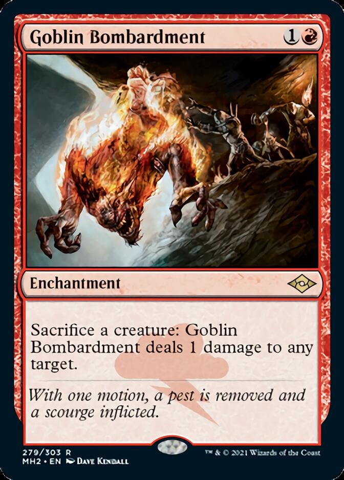 Goblin Bombardment [Modern Horizons 2] ESPAÑOL