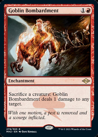 Goblin Bombardment [Modern Horizons 2] ESPAÑOL