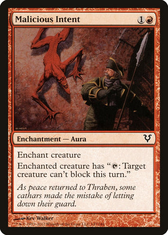 Malicious Intent [Avacyn Restored] ESPAÑOL
