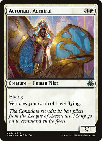 Aeronaut Admiral [Aether Revolt] ESPAÑOL