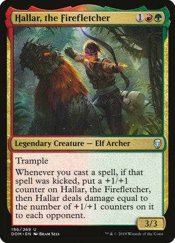 Hallar, the Firefletcher [Dominaria] ESPAÑOL
