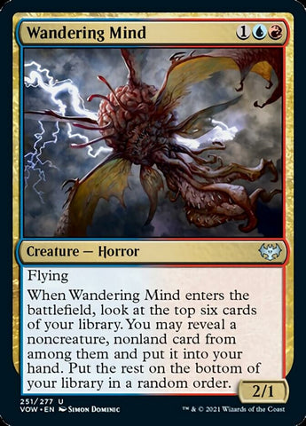Wandering Mind [Innistrad: Crimson Vow] ESPAÑOL