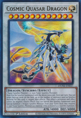 Cosmic Quasar Dragon [DUNE-EN037] Ultra Rare ESPAÑOL