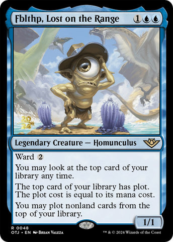 Fblthp, Lost on the Range [Outlaws of Thunder Junction Prerelease Promos] Español