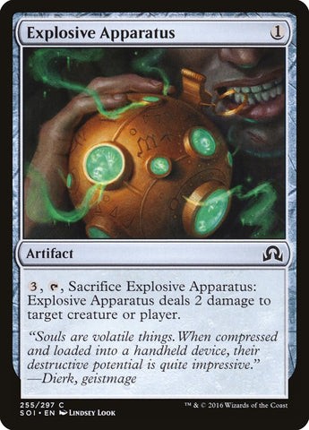 Explosive Apparatus [Shadows over Innistrad] ESPAÑOL
