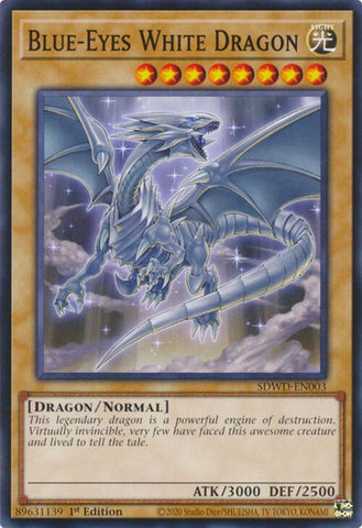 Blue-Eyes White Dragon [SDWD-EN003] Common