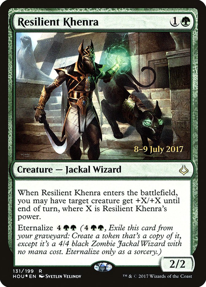 Resilient Khenra [Hour of Devastation Prerelease Promos] PORTUGUES
