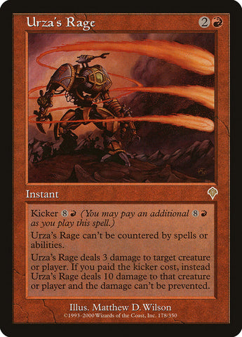 Urza's Rage [Invasion] JAPONES