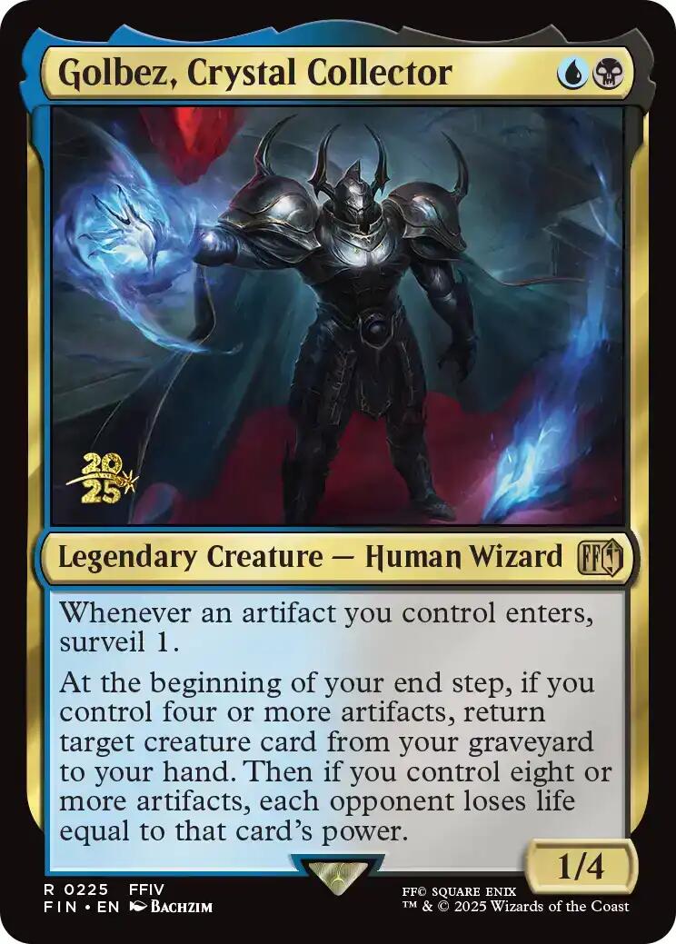 Golbez, Crystal Collector [FINAL FANTASY Prerelease Promo]