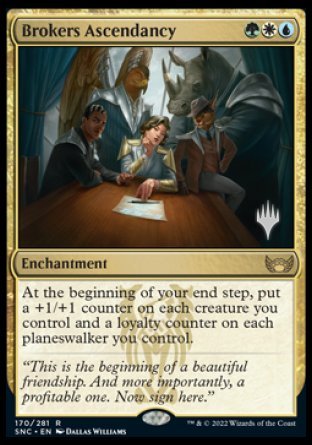 Brokers Ascendancy (Promo Pack) [Streets of New Capenna Promos] ESPAÑOL