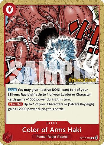 Color of Arms Haki [Legacy of the Master Release Event Cards]