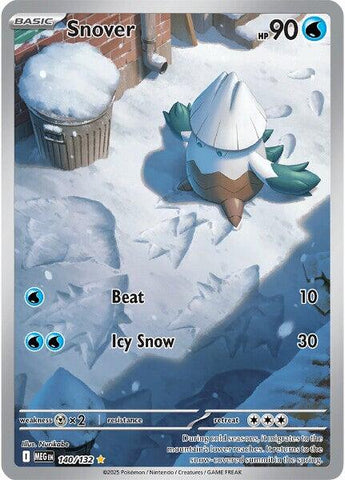 Snover (140/132) [Mega Evolutions: Base Set]