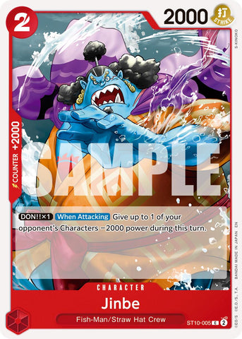 Jinbe (ST10-005) (Reprint) [Premium Booster -The Best- Vol. 2]