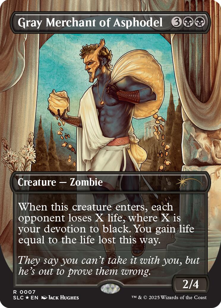 Gray Merchant of Asphodel (Halo Foil) [Secret Lair Countdown Kit]