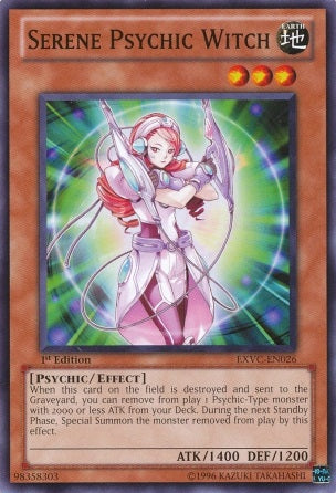 Serene Psychic Witch [EXVC-EN026] Common ESPAÑOL