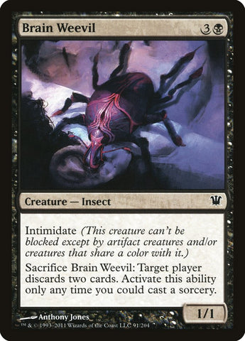 Brain Weevil [Innistrad] ESPAÑOL
