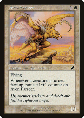 Aven Farseer [Scourge] ESPAÑOL