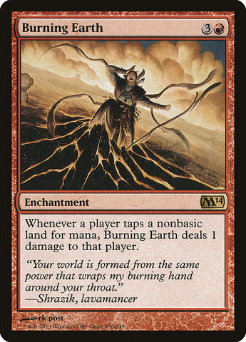 Burning Earth [Magic 2014] FIRMADA ESPAÑOL