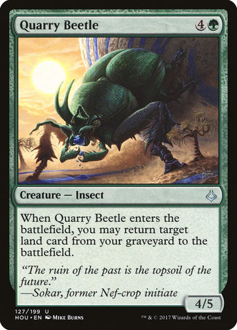 Quarry Beetle [Hour of Devastation] ESPAÑOL