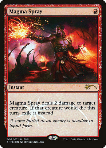 Magma Spray [Friday Night Magic 2014] ESPAÑOL