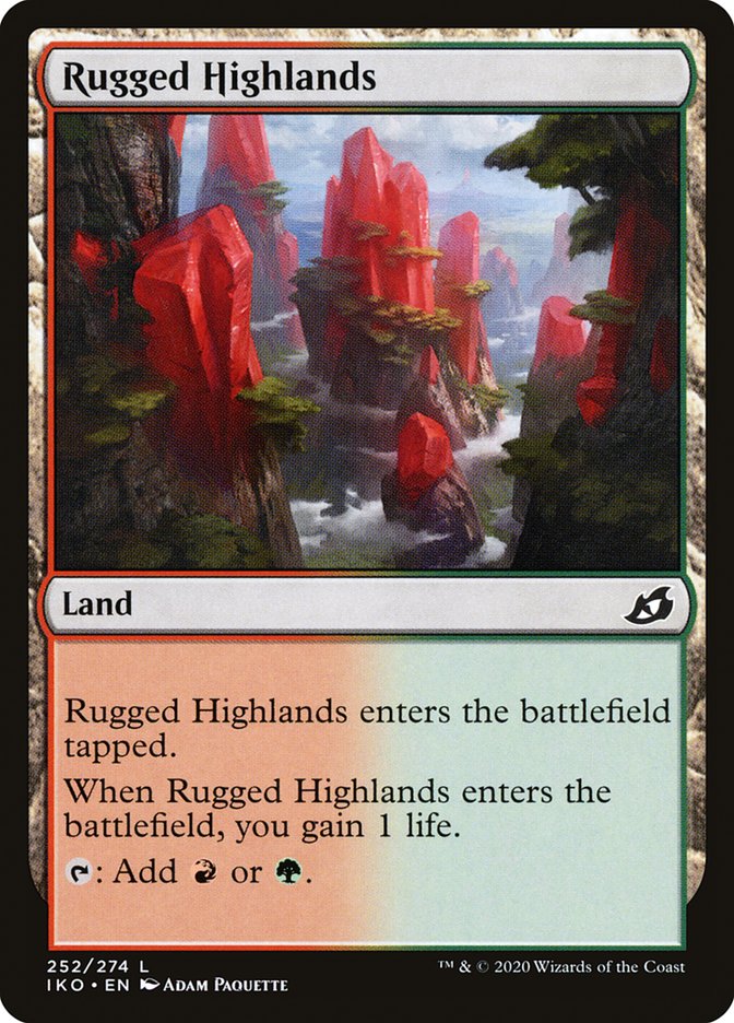 Rugged Highlands [Ikoria: Lair of Behemoths] ESPAÑOL