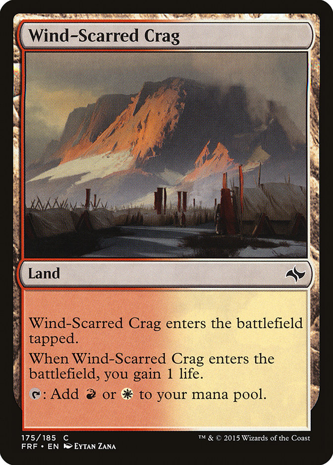 Wind-Scarred Crag [Fate Reforged] COREANO