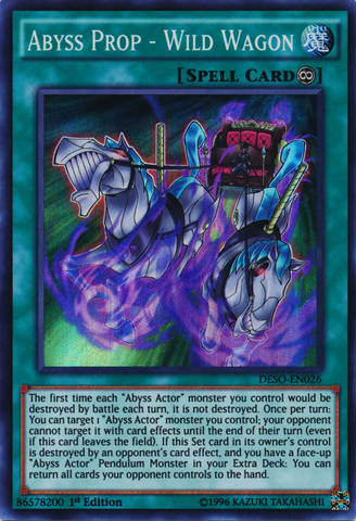 Abyss Prop - Wild Wagon [DESO-EN026] Super Rare ESPAÑOL