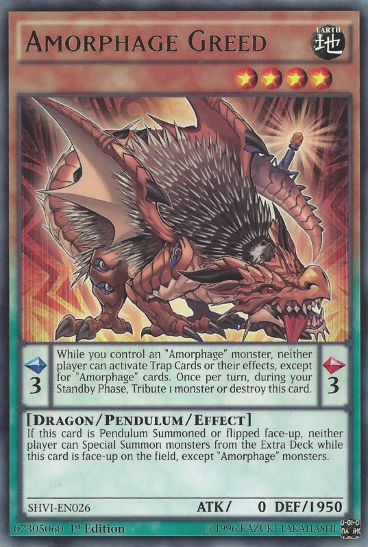 Amorphage Greed [SHVI-EN026] Rare ESPAÑOL