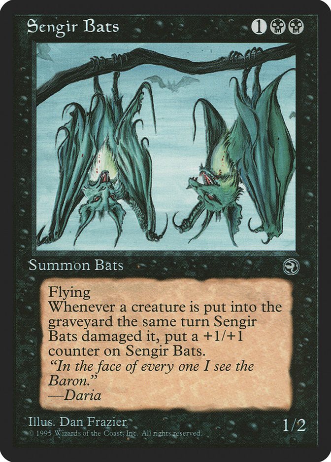 Sengir Bats (Daria Flavor Text) [Homelands] PORTUGUES