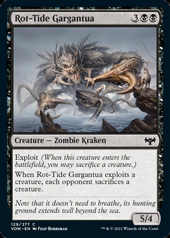 Rot-Tide Gargantua [Innistrad: Crimson Vow] ESPAÑOL