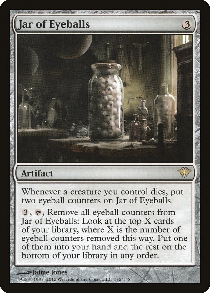 Jar of Eyeballs [Dark Ascension] ESPAÑOL