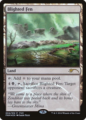Blighted Fen [Friday Night Magic 2016] ESPAÑOL