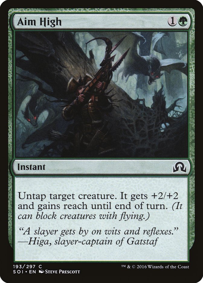 Aim High [Shadows over Innistrad] ESPAÑOL