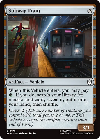 Subway Train [Marvel's Spider-Man]