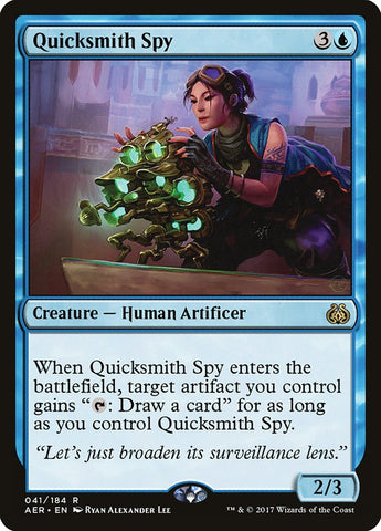Quicksmith Spy [Aether Revolt] ESPAÑOL
