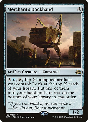 Merchant's Dockhand [Aether Revolt] ESPAÑOL
