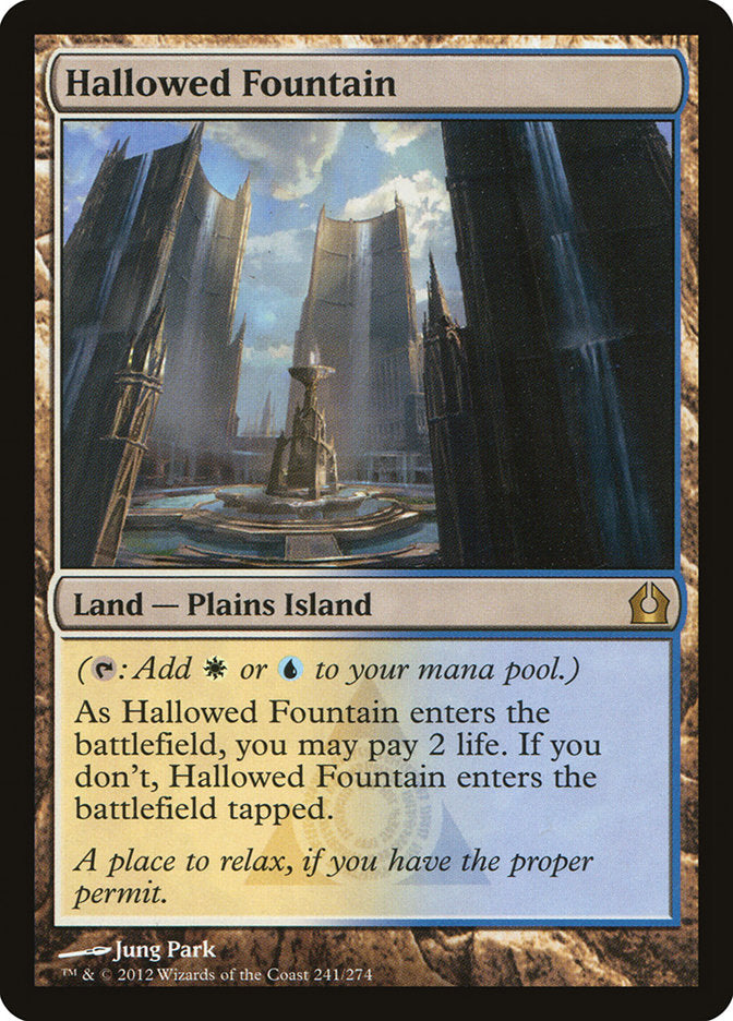 Hallowed Fountain [Return to Ravnica] ESPAÑOL