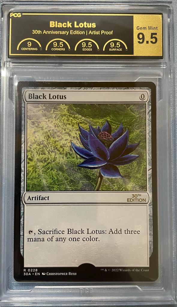 Black Lotus [30th Anniversary Edition] Artist Proof Gem Mint 9.5