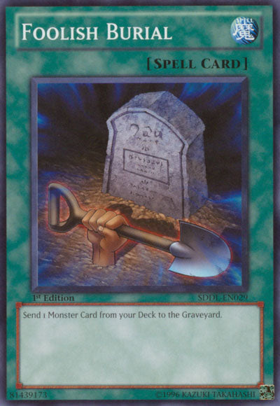 Foolish Burial [SDDL-EN029] Common ESPAÑOL