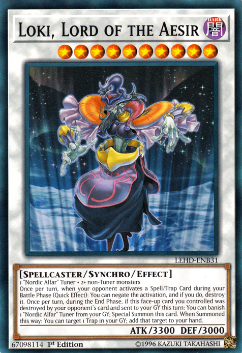 Loki, Lord of the Aesir [LEHD-ENB31] Common ESPAÑOL