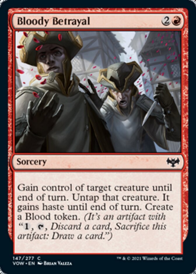 Bloody Betrayal [Innistrad: Crimson Vow] ESPAÑOL