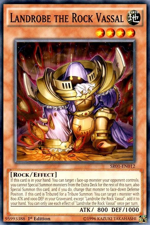 Landrobe the Rock Vassal [SR01-EN012] Common ESPAÑOL