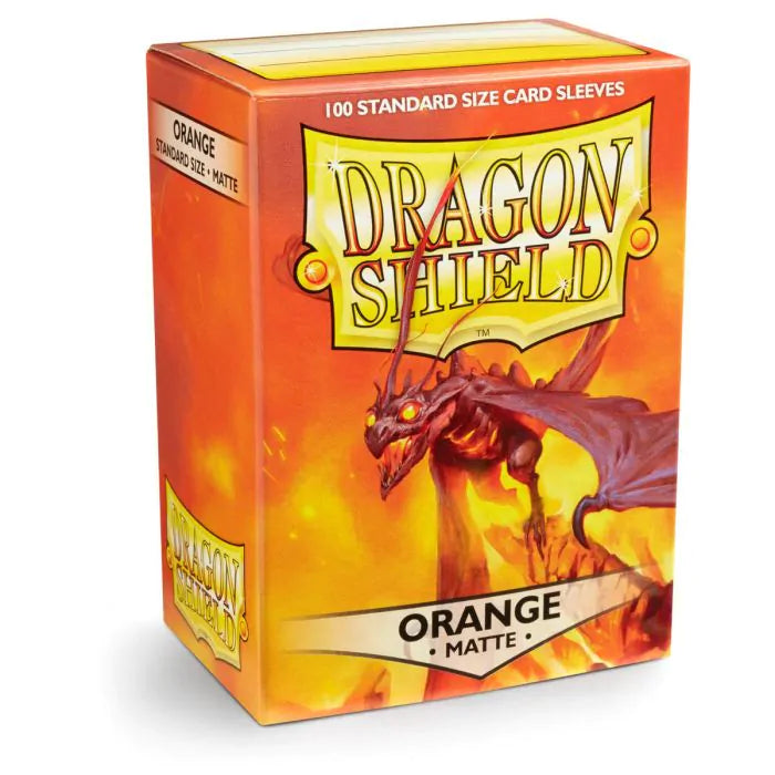 Dragon Shield 100 Matte Orange Standard